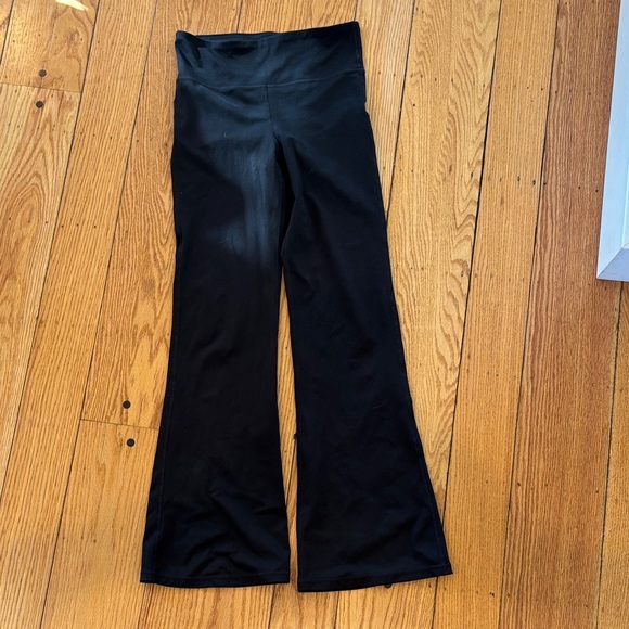 GAP Black Studio Sky High Flare Pants - Picture 1 of 4